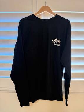 Stüssy Honolulu Exclusive Long Sleeve Tee Black
